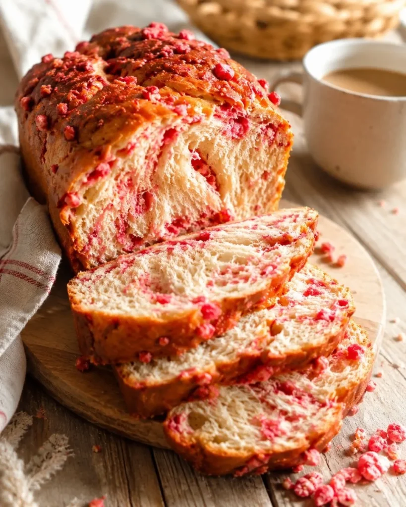 Brioche Lyonnaise aux Pralines Roses