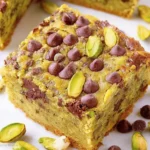Brownie Pistache Chocolat Blanc