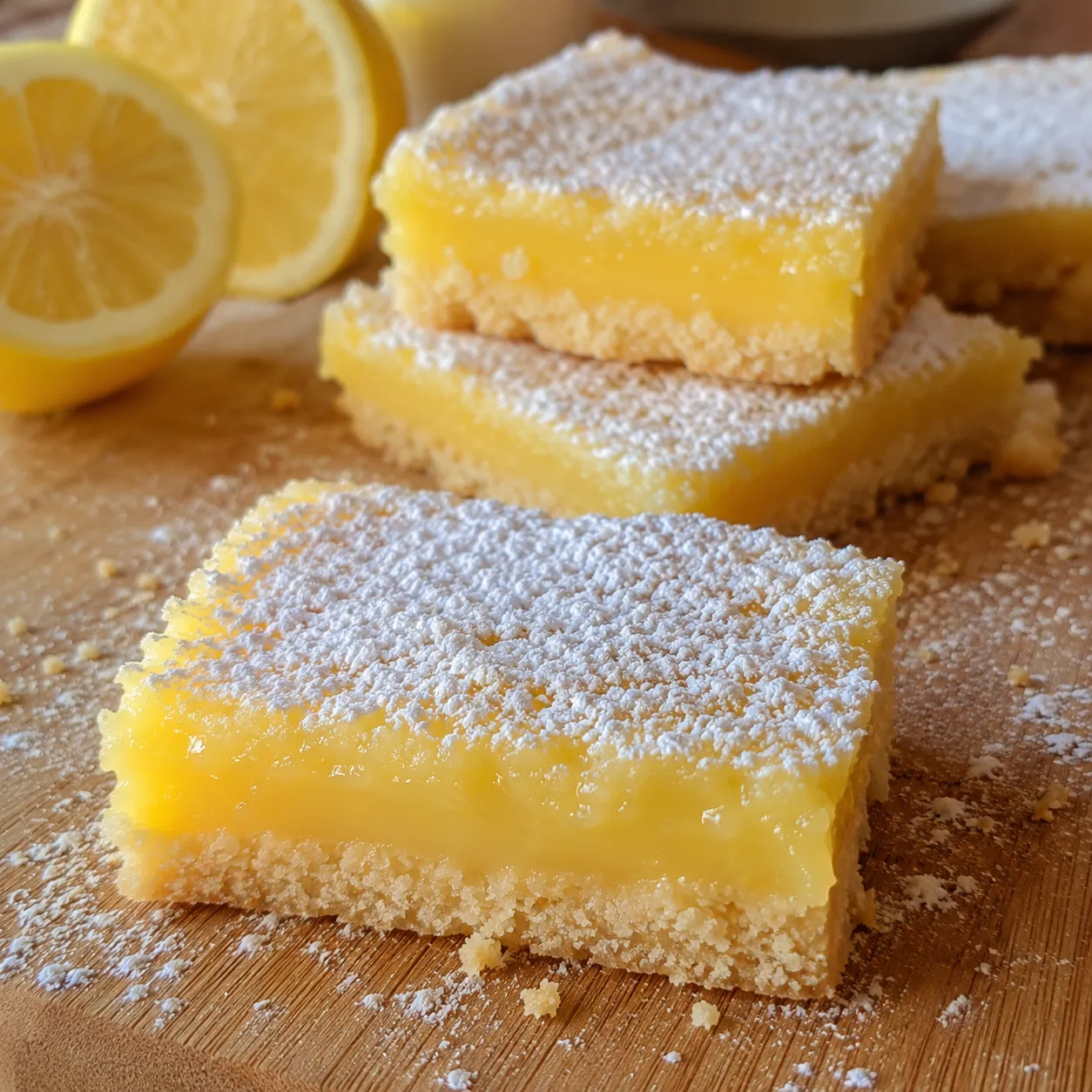 Carrés Citronnés Recette Facile