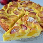 Clafoutis aux pêches
