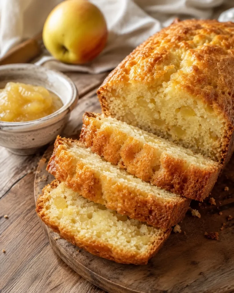 Gâteau Moelleux à la Compote sans Œufs ni Lait