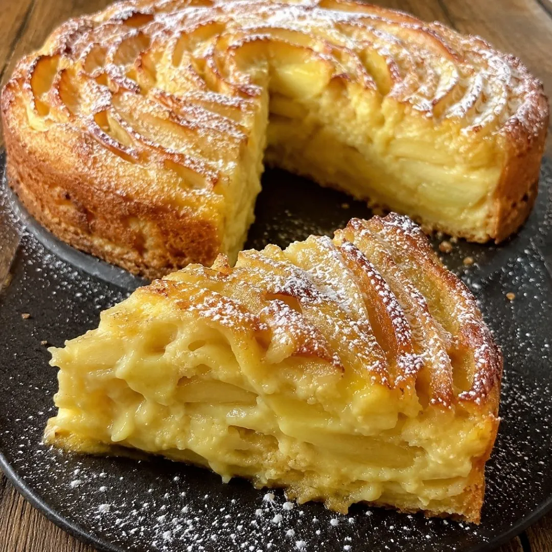 Gâteau Ouragan aux Pommes Recette Facile