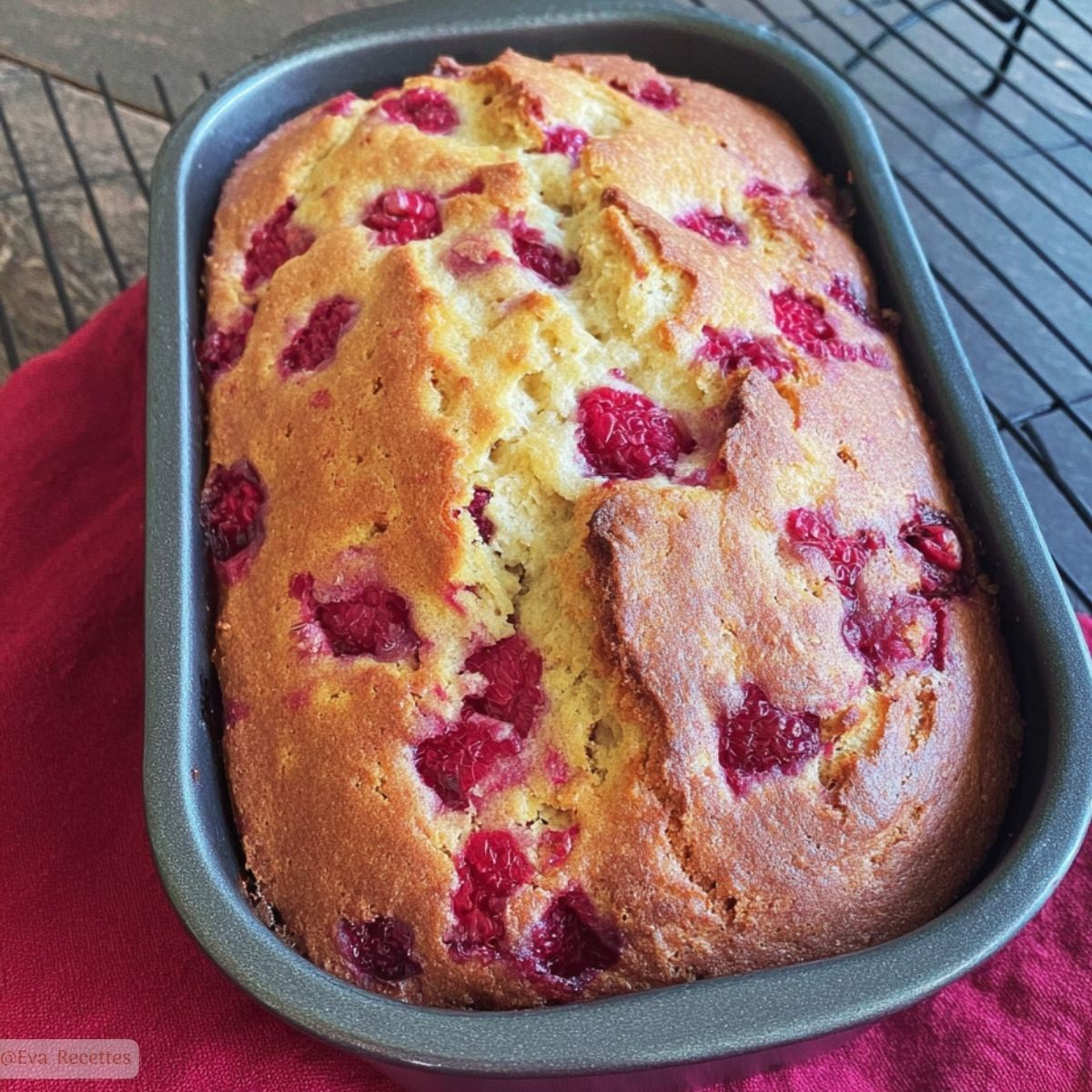 Gâteau Yaourt Framboise Moelleux Facile