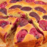 Gateau aux prunes moelleux