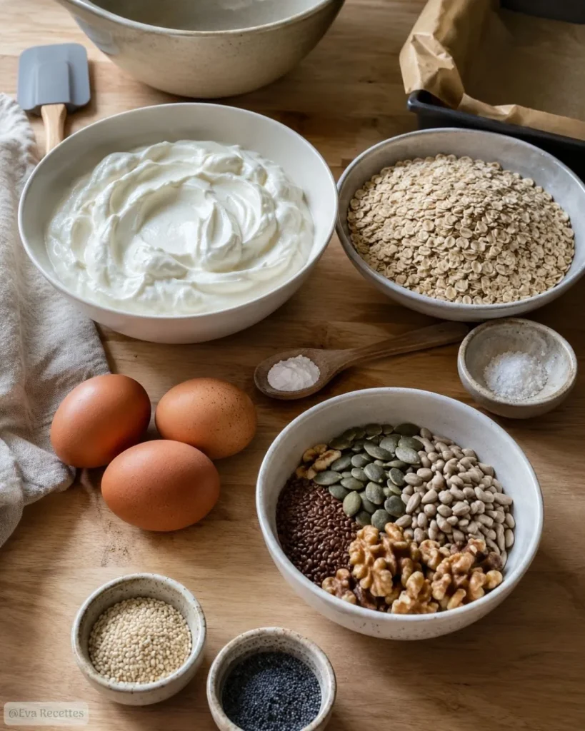 Pain protéiné sans farine recette facile 6 Ingredients Pain protéiné sans farine