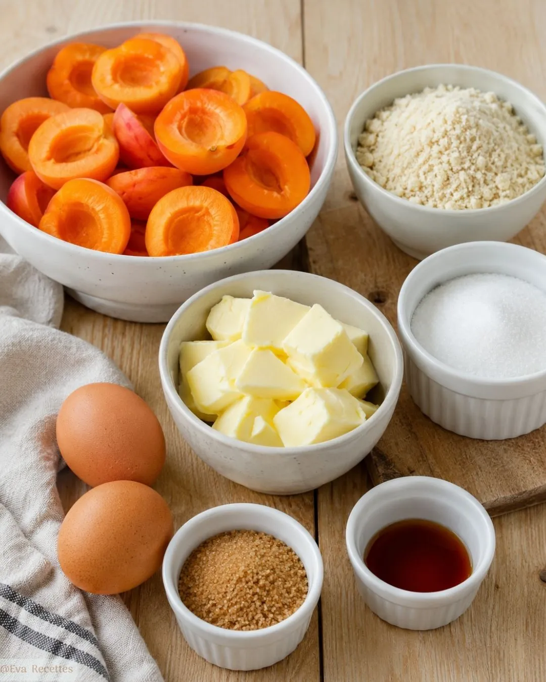 Ingredients Tarte aux abricots facile pate feuilletee