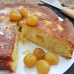 Moelleux aux mirabelles et mascarpone