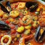 Poêlée Espagnole aux Fruits de Mer