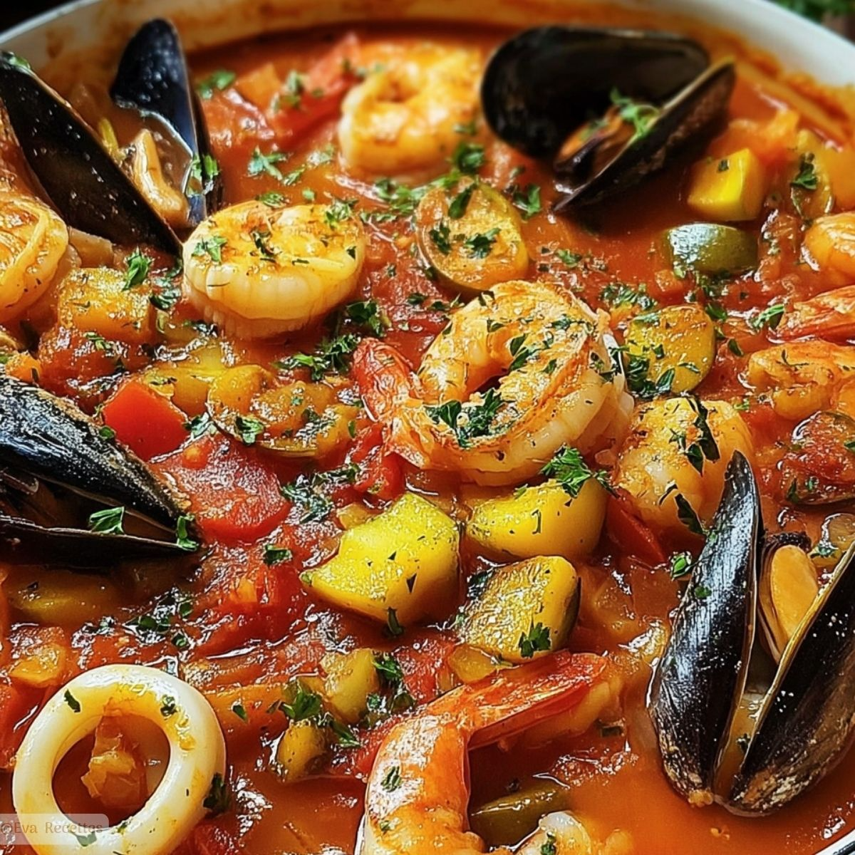 Poêlée Espagnole Fruits de Mer