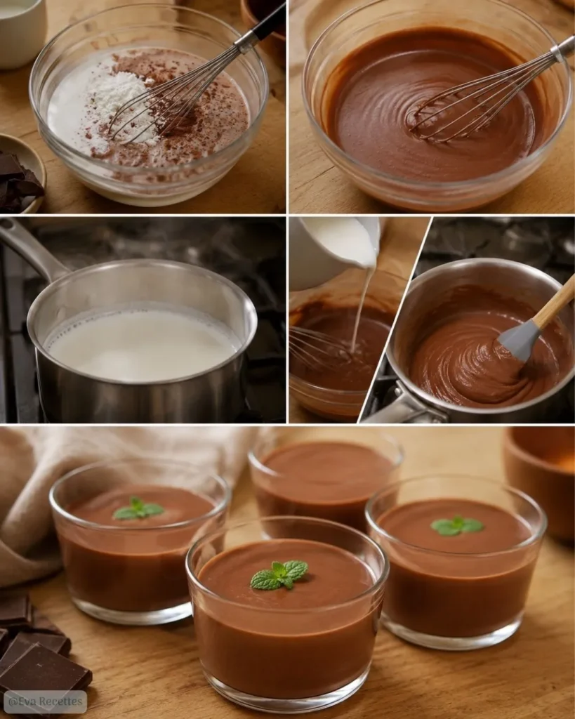 Crème au Chocolat Maison Facile 7 Préparation Crème au Chocolat Maison