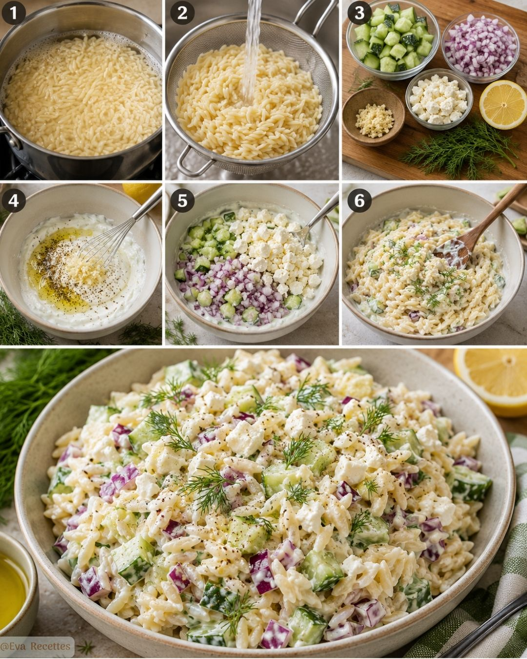  Étape par Étape Salade de Pâtes Tzatziki