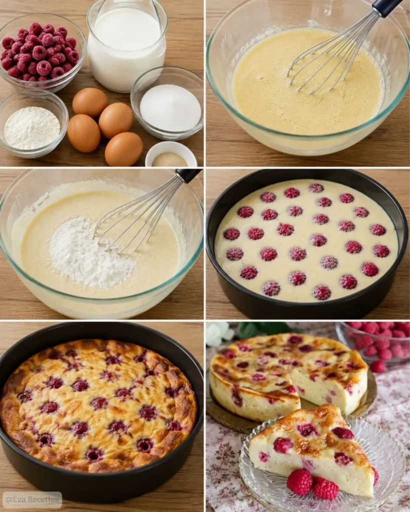 Millasson aux framboises recette facile 7 Préparation Millasson aux framboise