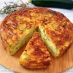 Quiche sans pate courgettes chevre