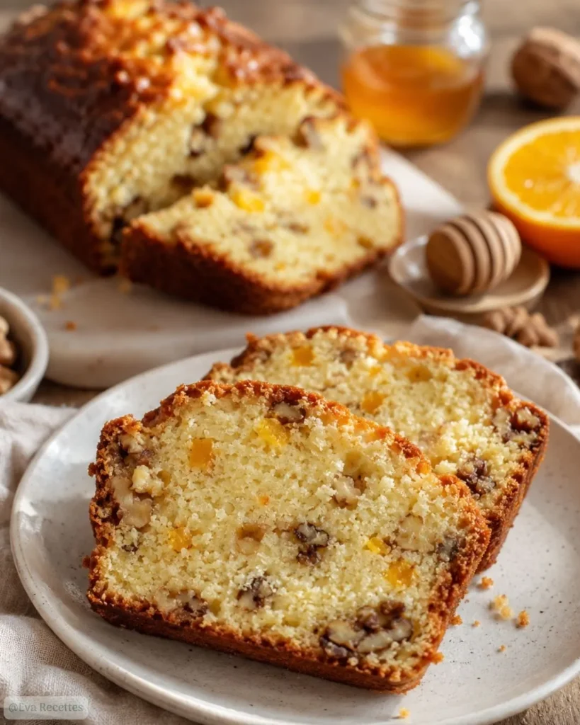 Cake Moelleux Orange Noix Miel 5 Recette Cake Moelleux Orange Noix Miel