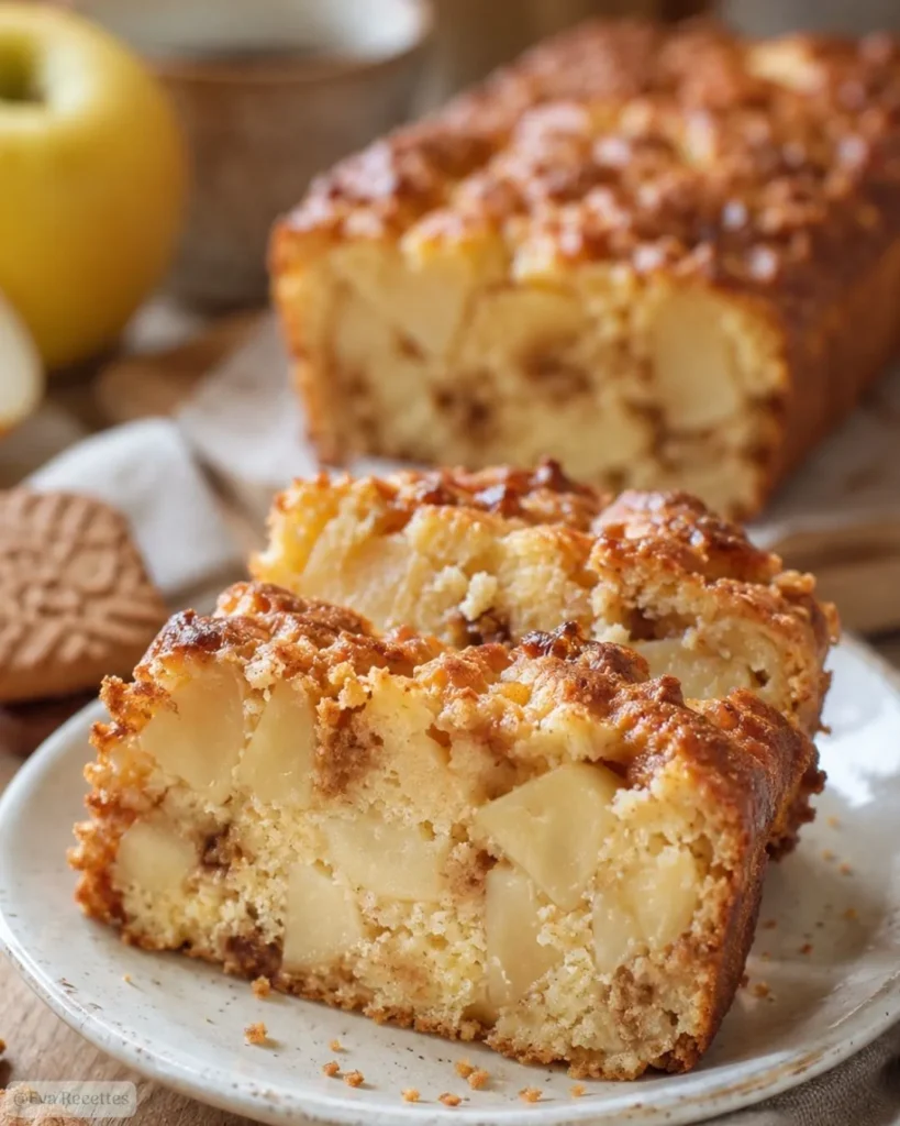 Fondant aux pommes et spéculoos 5 Recette Fondant aux pommes et spéculoos