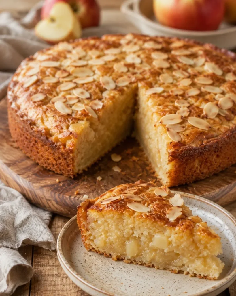Gâteau moelleux aux pommes et amandes 6 Recette Gâteau moelleux aux pommes et amandes