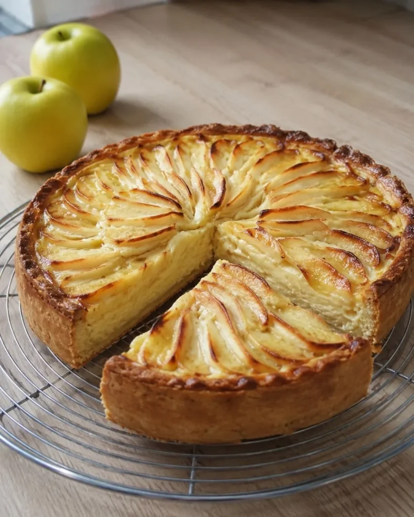Tarte aux pommes et mascarpone 6 Recette de Tarte aux pommes et mascarpone