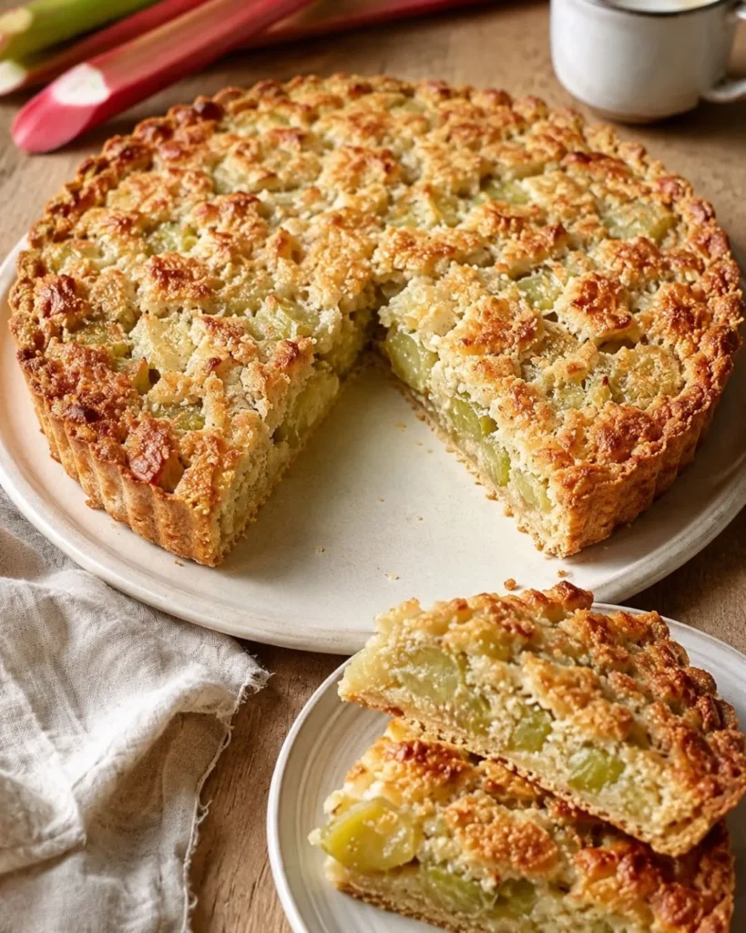 Tarte Amandine Rhubarbe: Recette Facile et Gourmande 6 Tarte Amandine Rhubarbe Recette Facile et Gourmande