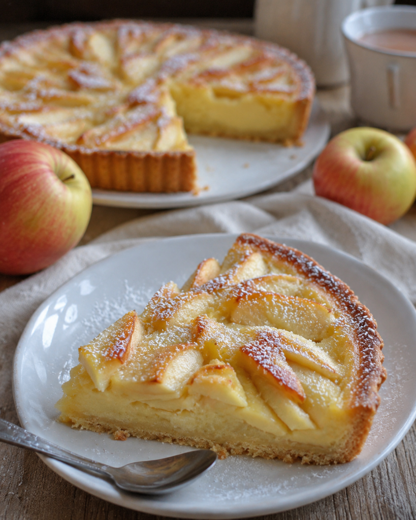 Tarte Normande aux Pommes Facile 5 Tarte Normande aux Pommes