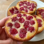 Tartelettes sans pâte aux framboises
