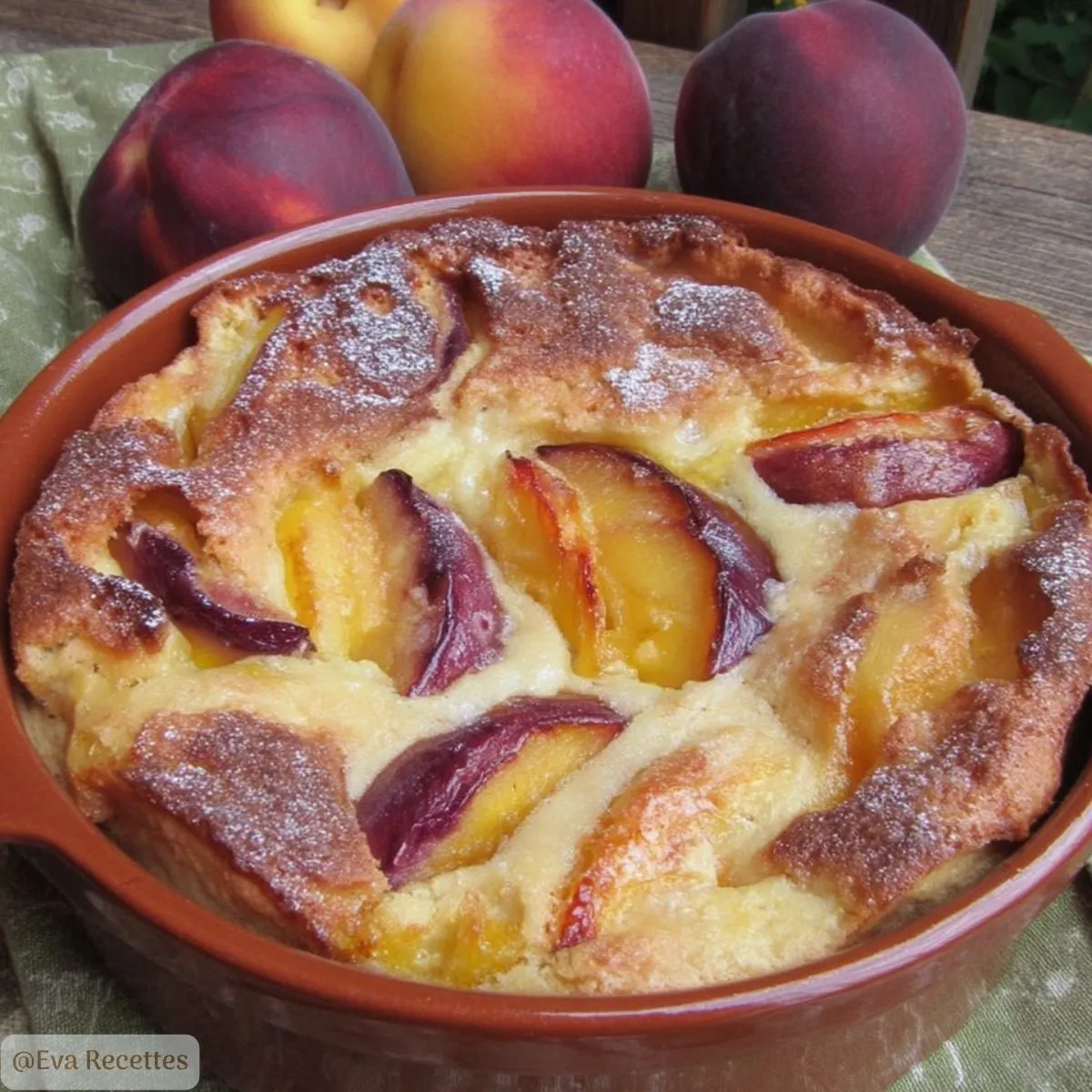 Clafoutis aux Nectarines