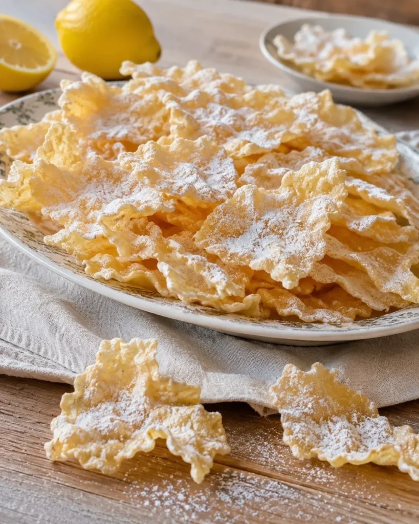 Recette oreillettes fines et croustillantes 6 oreillettes fines et croustillantes