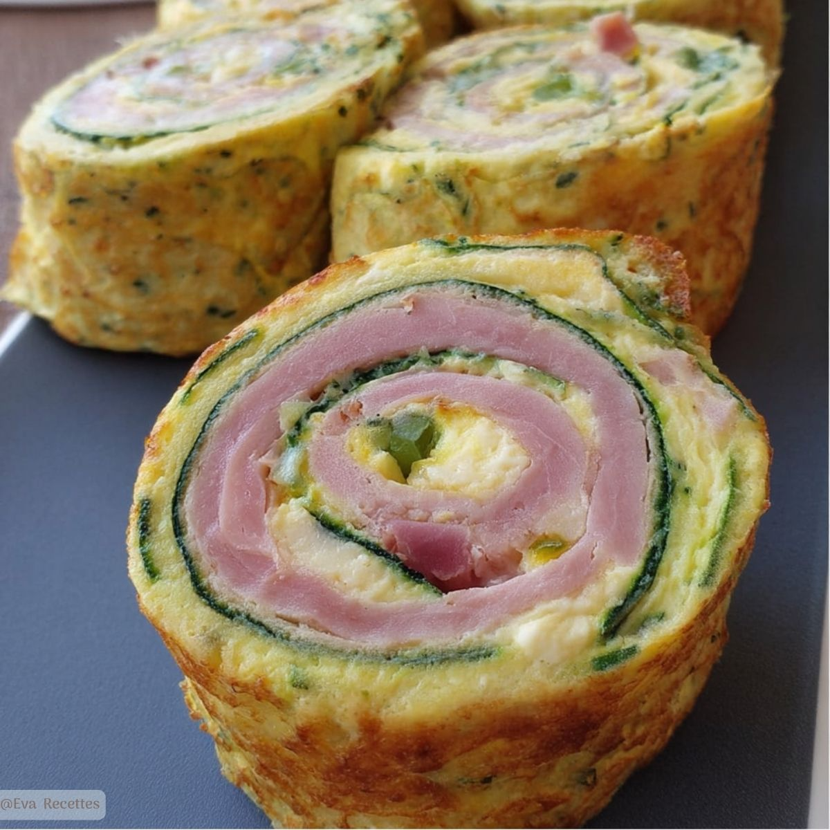 Roulés Courgettes Jambon Fromage