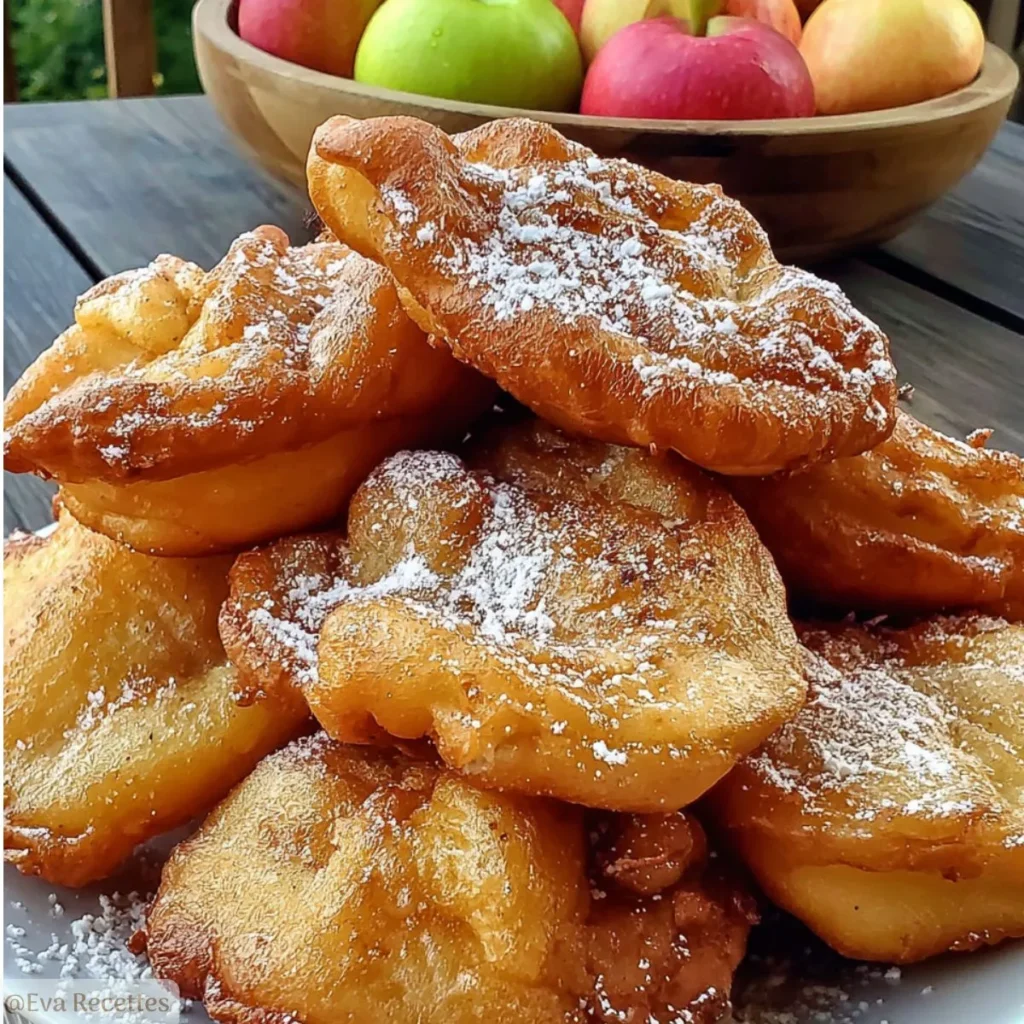 Beignets aux Pommes à la Poêle