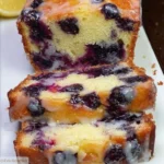 Cake Myrtilles Citron Amandes Moelleux