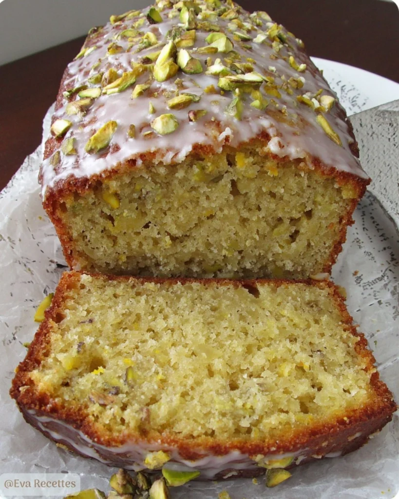 Cake Pistache Fleur d'Oranger 3 Cake Pistache Fleur d'Oranger