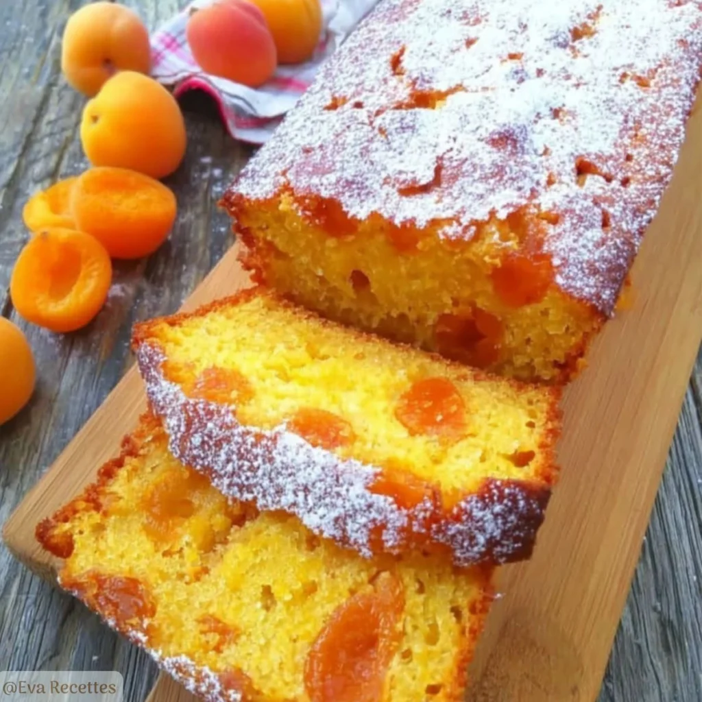 Cake au Yaourt et Abricots Moelleux
