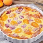 Clafoutis Minute aux Abricots et aux Framboises
