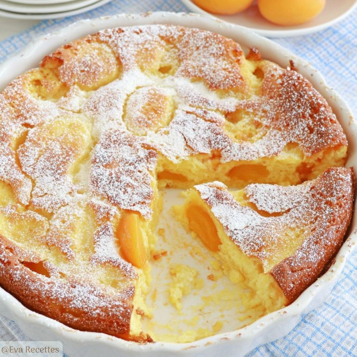 Clafoutis aux Abricots et Poudre d’Amande