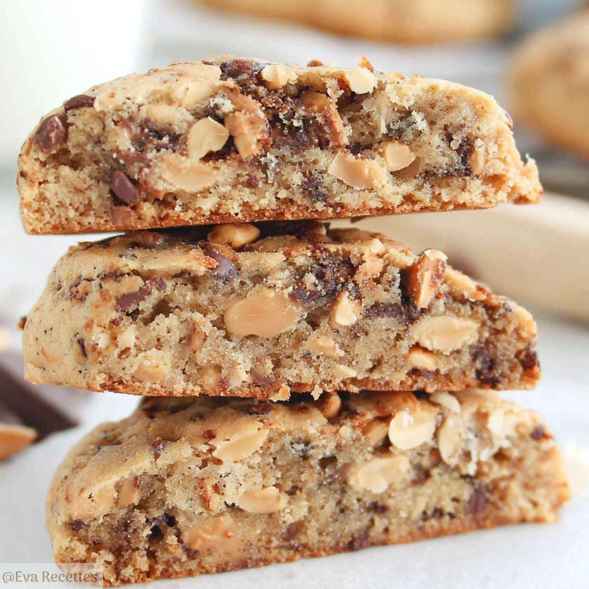 Cookies au Beurre de Cacahuètes et Chocolat