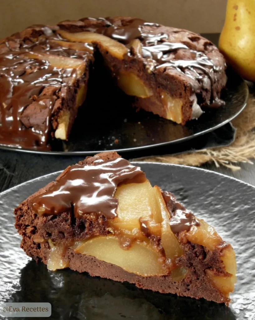 Fondant Poire Chocolat Facile 3 Fondant Poire Chocolat Facile
