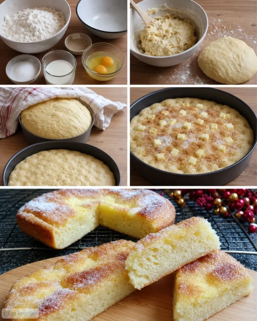 Tarte au sucre moelleuse et simple à faire 7 Préparation du Ingredients du Tarte au sucre moelleuse