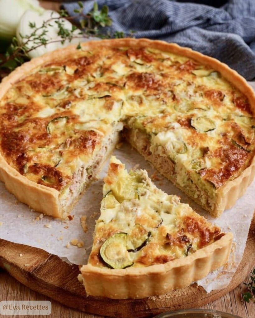Tarte Salée Courgettes Thon Simple et Savoureuse 3 Tarte Salée Courgettes Thon