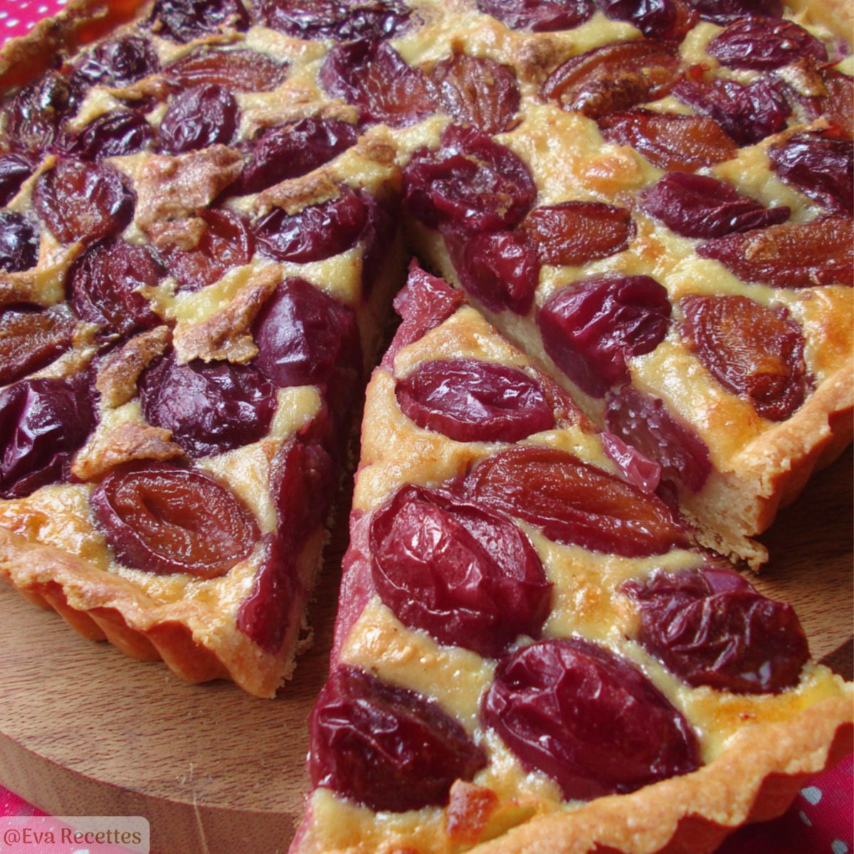 Tarte Alsacienne aux Prunes