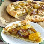 Tarte rustique aux prunes