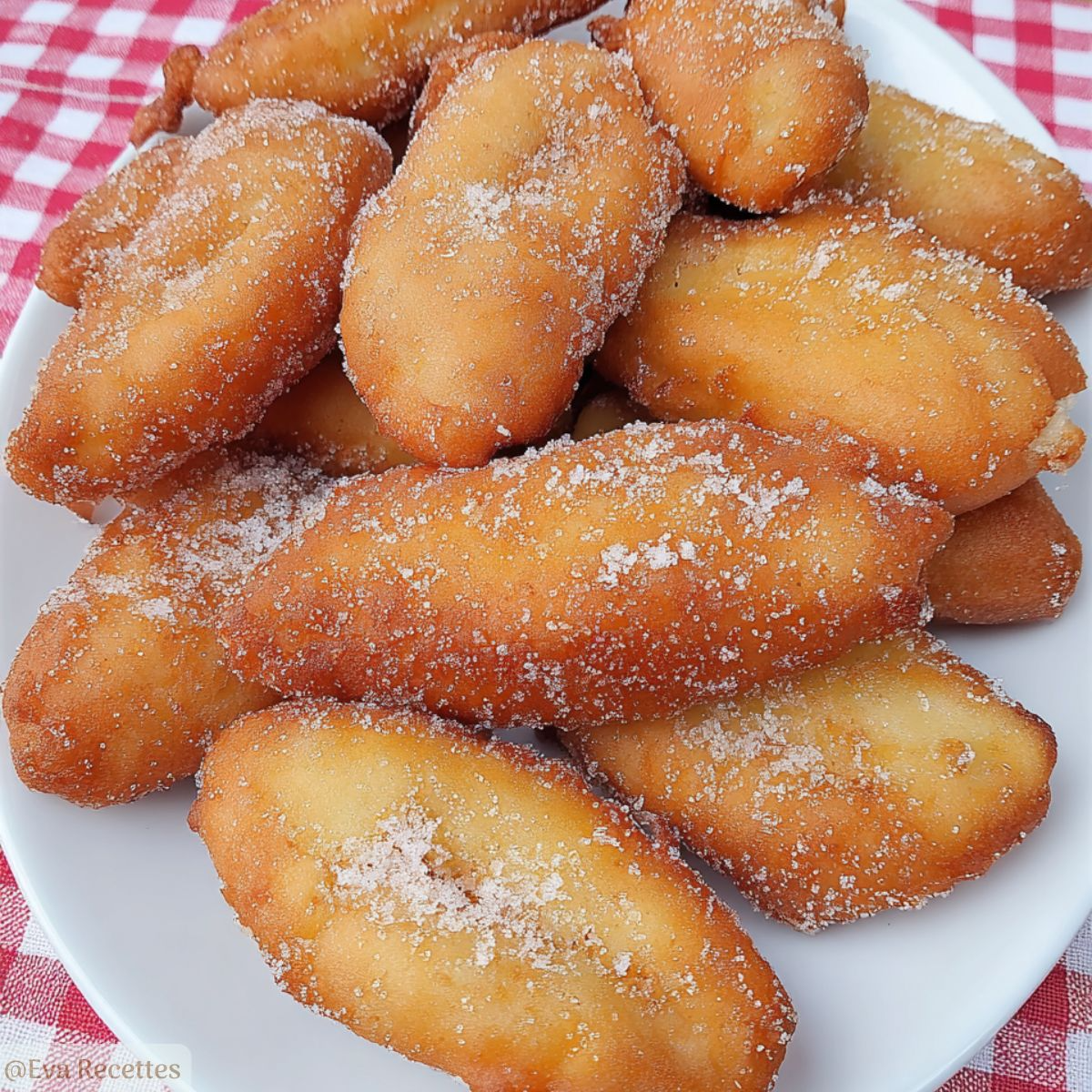 Accueil 1 Beignets aux pommes faciles en bâtonnets croustillants