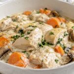 Blanquette de Poulet aux Carottes et Champignons