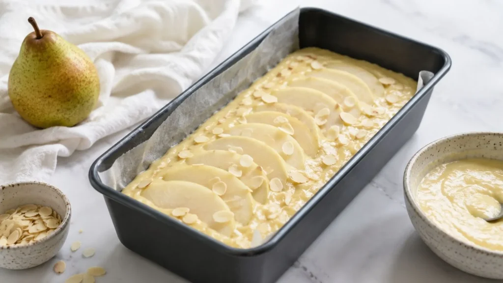 Cake Moelleux aux Poires facile