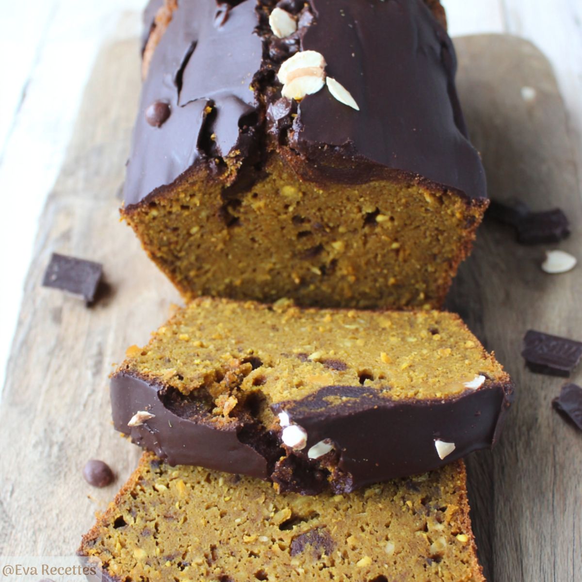 Accueil 2 Cake à la Courge, Amande et Chocolat