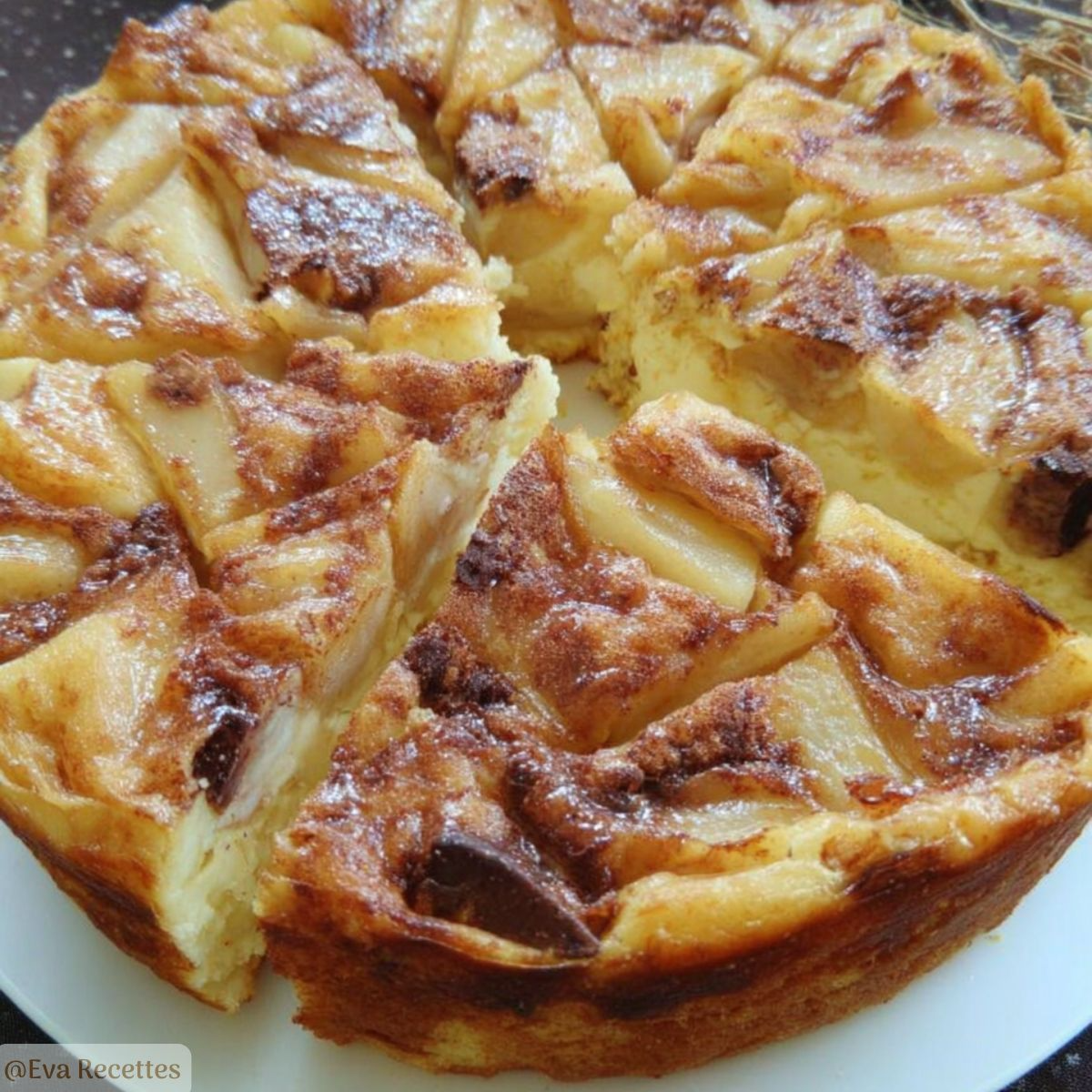 Clafoutis Poires Chocolat