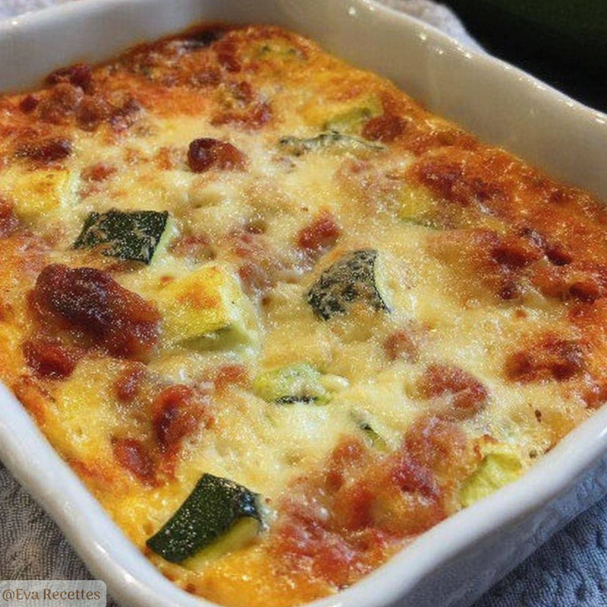 Accueil 5 Clafoutis Salé Courgette Chorizo Parmesan