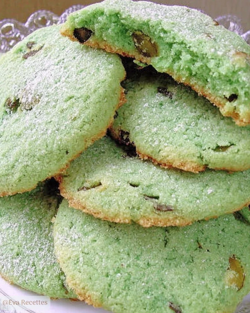 Cookies à la Pistache Maison 3 Cookies à la pistache