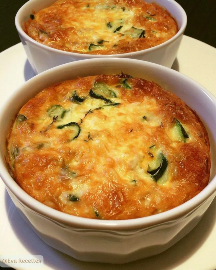 Flan de Courgette Salé Fondant et Léger 3 Flan de Courgette Salé Facile