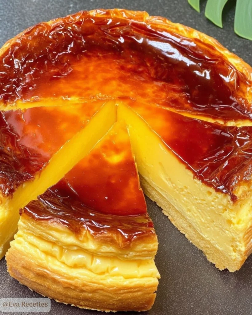 Flan pâtissier du boulanger facile à la maison 3 Flan pâtissier du boulanger Facile