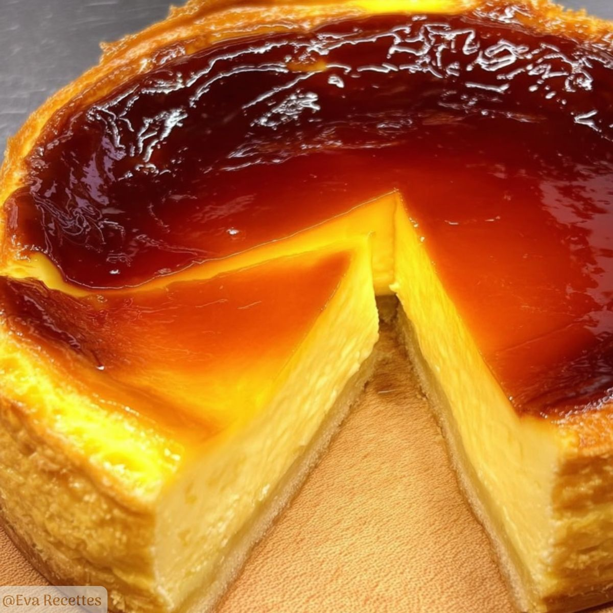 Flan pâtissier du boulanger facile à la maison