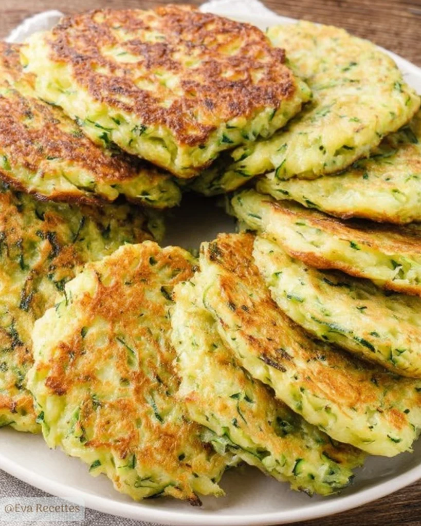 Galettes de Courgettes au Fromage 3 Galettes de Courgettes au Fromage facile